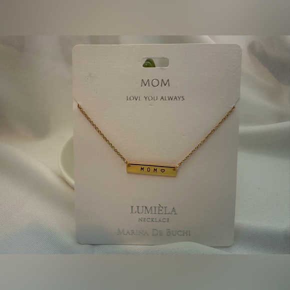 MOM ID Necklace Love You Always Necklace Marina De Buchi - Picture 2 of 3